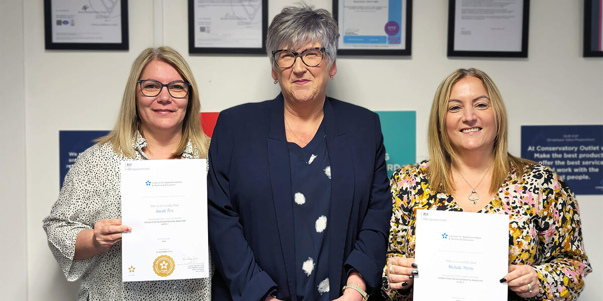 Conservatory Outlet Celebrate Degree Apprenticeships